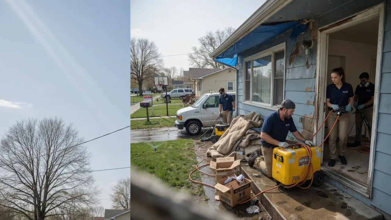Basement Flood Cleanup in Bumpus Mills, TN near me